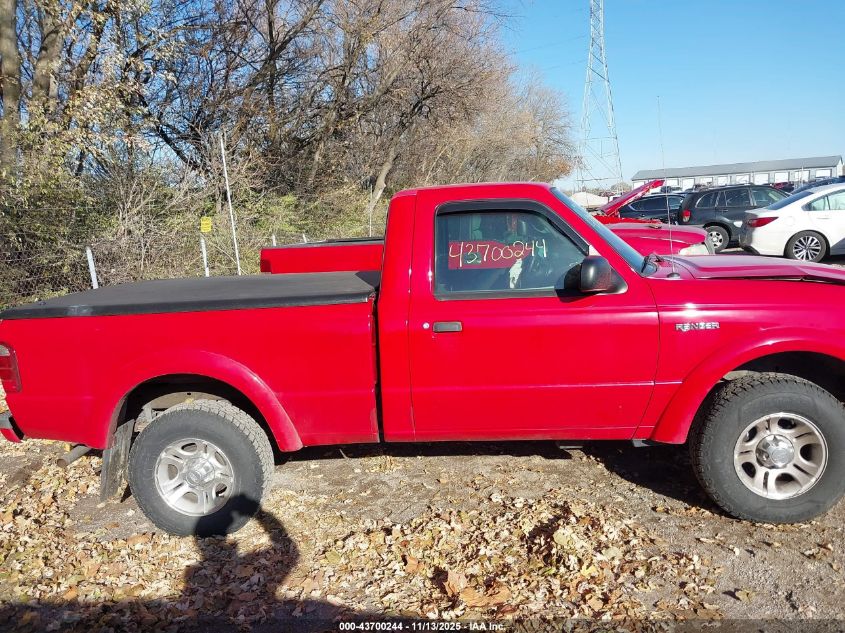 2004 Ford Ranger Edge/Xl/Xlt VIN: 1FTYR10U24PA58545 Lot: 43700244