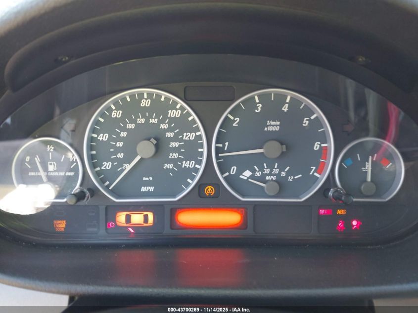 2001 BMW 330Ci VIN: WBABS534X1EV87520 Lot: 43700269