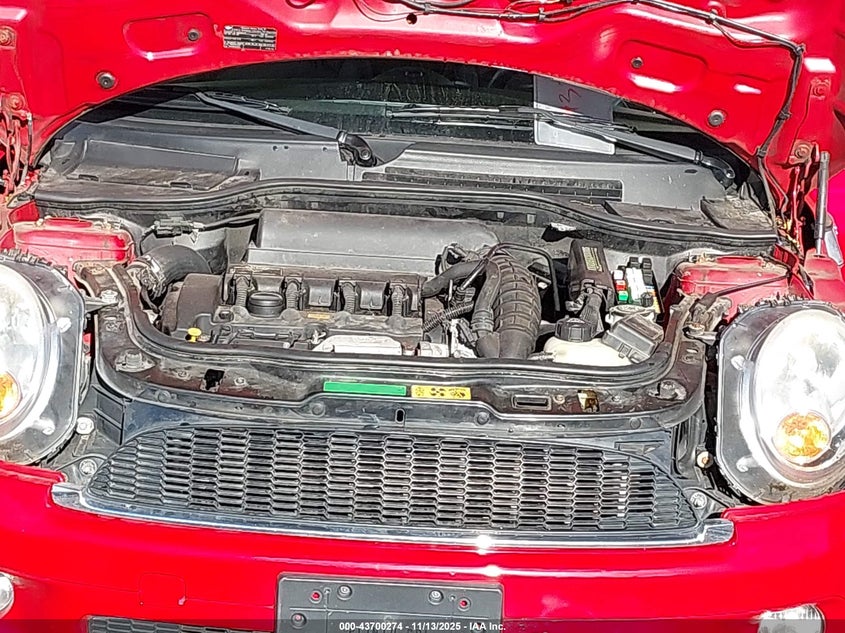 2009 Mini Cooper S VIN: WMWMF73599TW84278 Lot: 43700274