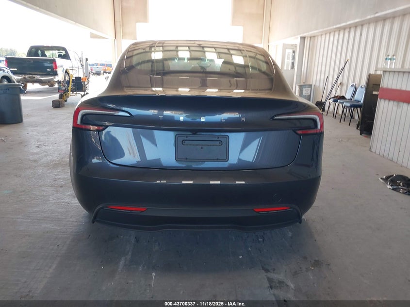 2024 Tesla Model 3 Long Range Dual Motor All-Wheel Drive/Rear-Wheel Drive VIN: 5YJ3E1EA2RF761536 Lot: 43700337