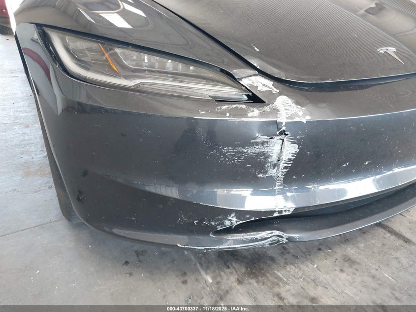 2024 Tesla Model 3 Long Range Dual Motor All-Wheel Drive/Rear-Wheel Drive VIN: 5YJ3E1EA2RF761536 Lot: 43700337