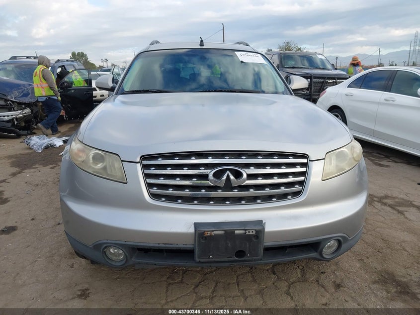 2004 Infiniti Fx35 VIN: JNRAS08W64X214222 Lot: 43700346