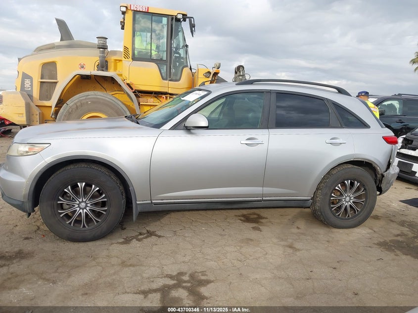 2004 Infiniti Fx35 VIN: JNRAS08W64X214222 Lot: 43700346