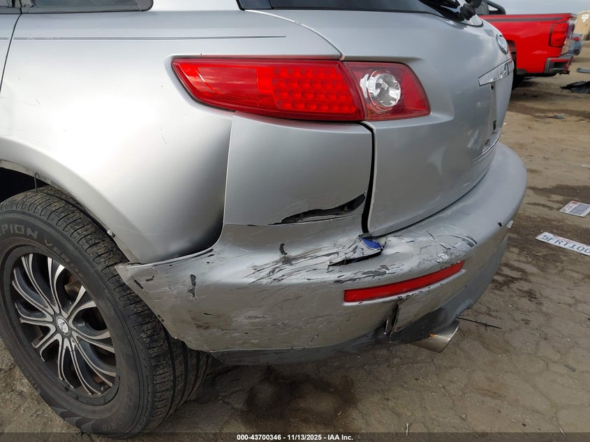 2004 Infiniti Fx35 VIN: JNRAS08W64X214222 Lot: 43700346