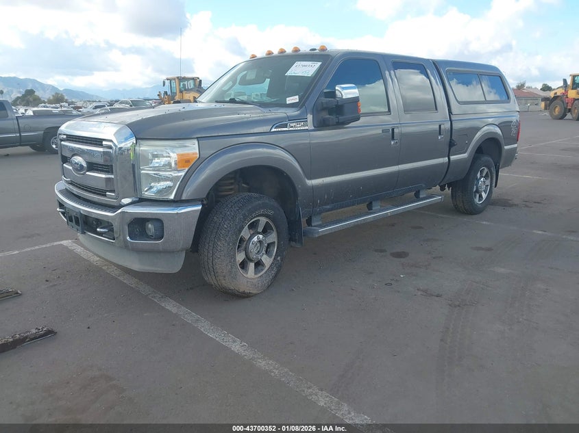 Vin: 1ft7w2b64bea43840, lot: 44195673, ford f-250 lariat 20112
