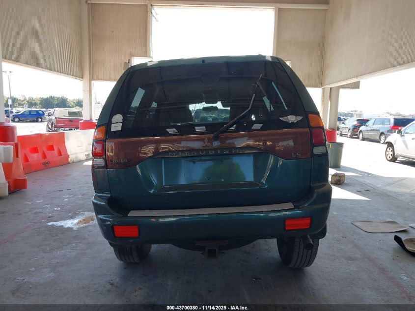 2003 Mitsubishi Montero Sport Es/Ls VIN: JA4LS21H43J017853 Lot: 43700380