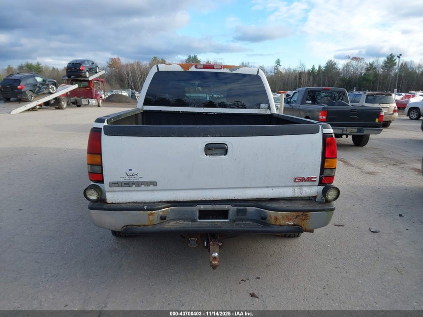 2004 GMC Sierra 1500 Slt VIN: 2GTEK13T441362306 Lot: 43700403