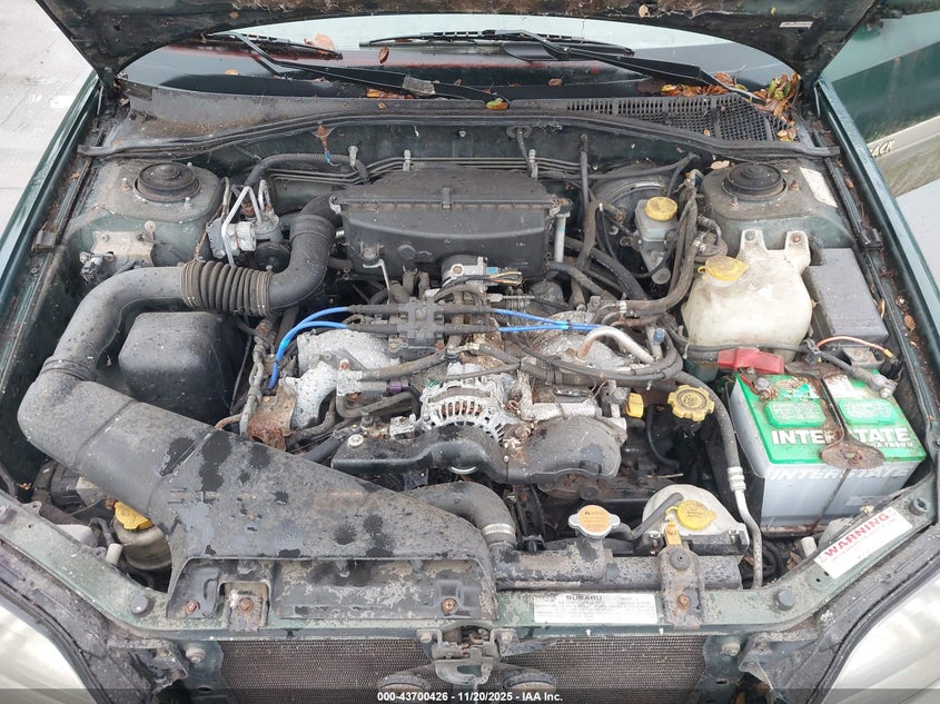 2000 Subaru Outback Limited VIN: 4S3BH6868Y7640344 Lot: 43700426