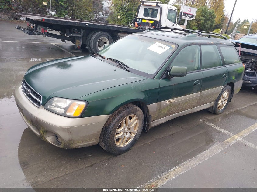 4S3BH6868Y7640344 2000 SUBARU OUTBACK photo no. 2