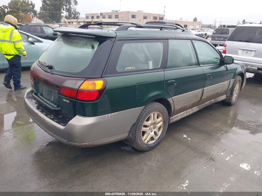 4S3BH6868Y7640344 2000 SUBARU OUTBACK photo no. 4