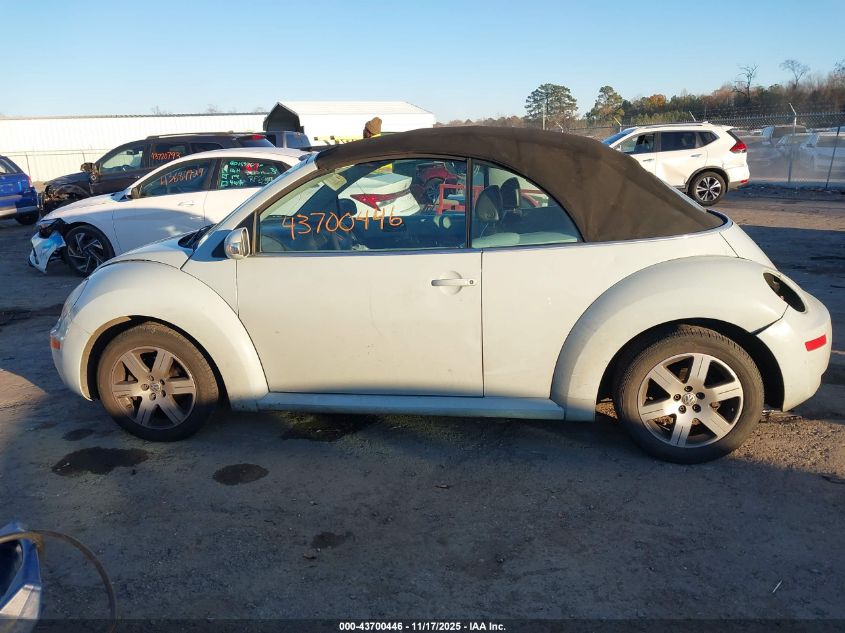 2006 Volkswagen New Beetle 2.5 VIN: 3VWRF31Y46M307699 Lot: 43700446