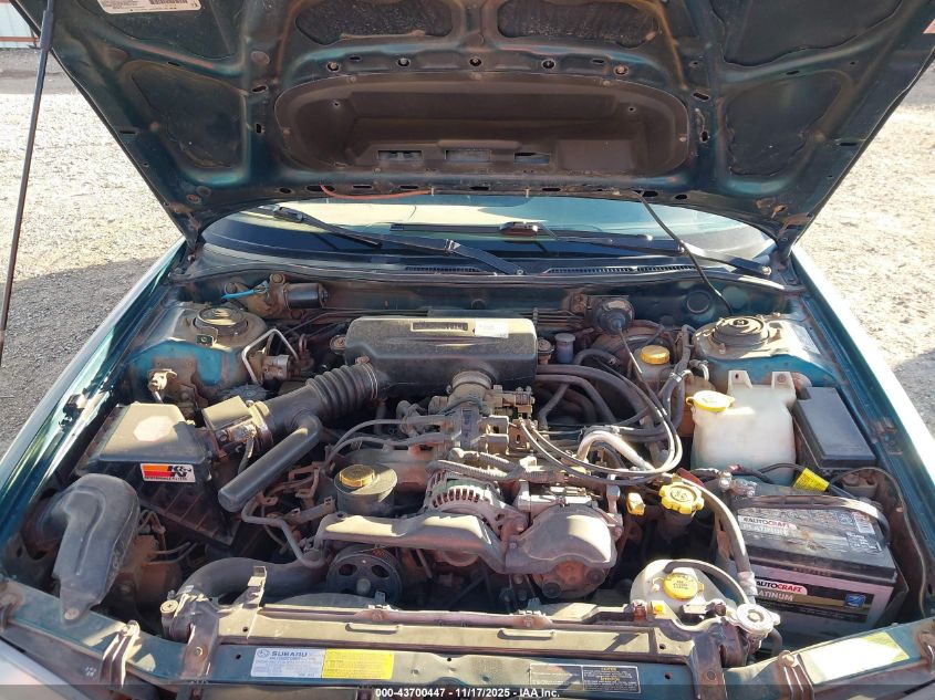 1998 Subaru Legacy Gt/Gt Limited VIN: 4S3BD6757W6213602 Lot: 43700447