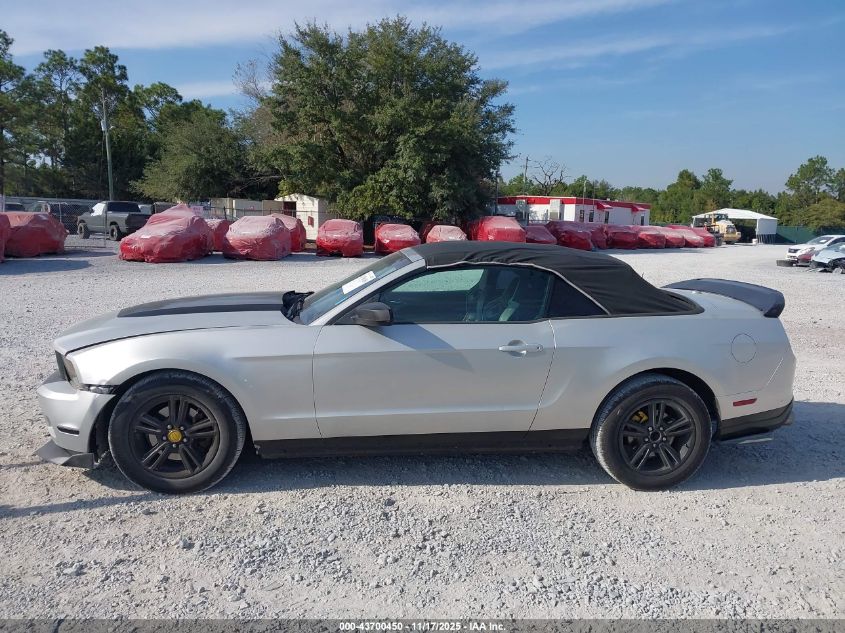 2012 Ford Mustang V6 Premium VIN: 1ZVBP8EM5C5286978 Lot: 43700450