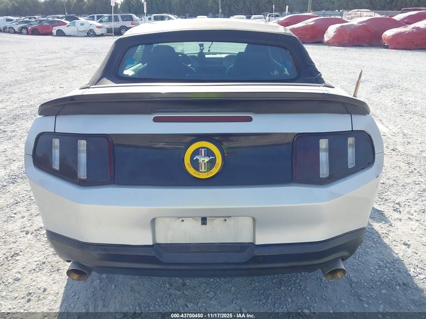 2012 Ford Mustang V6 Premium VIN: 1ZVBP8EM5C5286978 Lot: 43700450