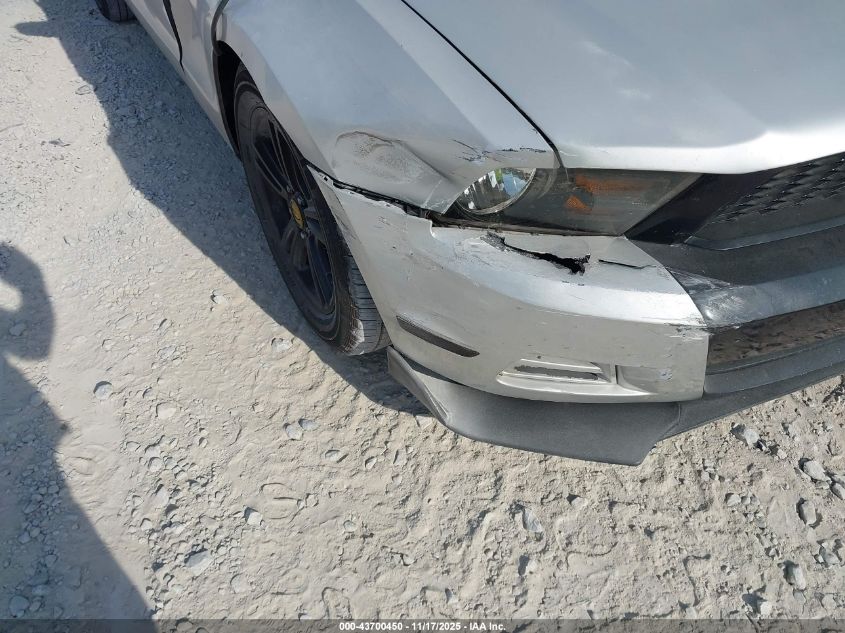 2012 Ford Mustang V6 Premium VIN: 1ZVBP8EM5C5286978 Lot: 43700450