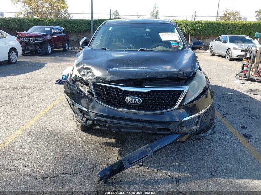 2014 Kia Sportage Lx VIN: KNDPB3AC0E7616993 Lot: 43700454