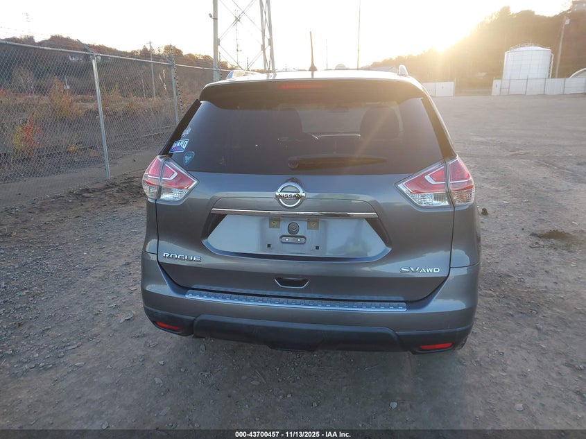 2016 NISSAN ROGUE SV - KNMAT2MV3GP684878