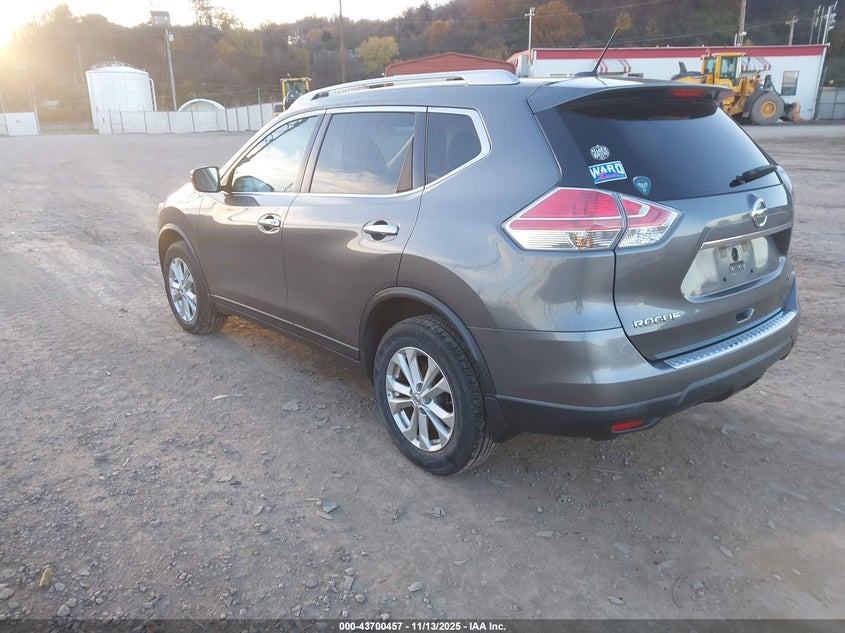 2016 NISSAN ROGUE SV - KNMAT2MV3GP684878