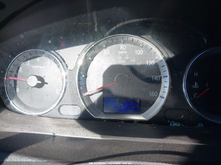 2009 Hyundai Sonata Limited VIN: 5NPEU46C29H574912 Lot: 43700494