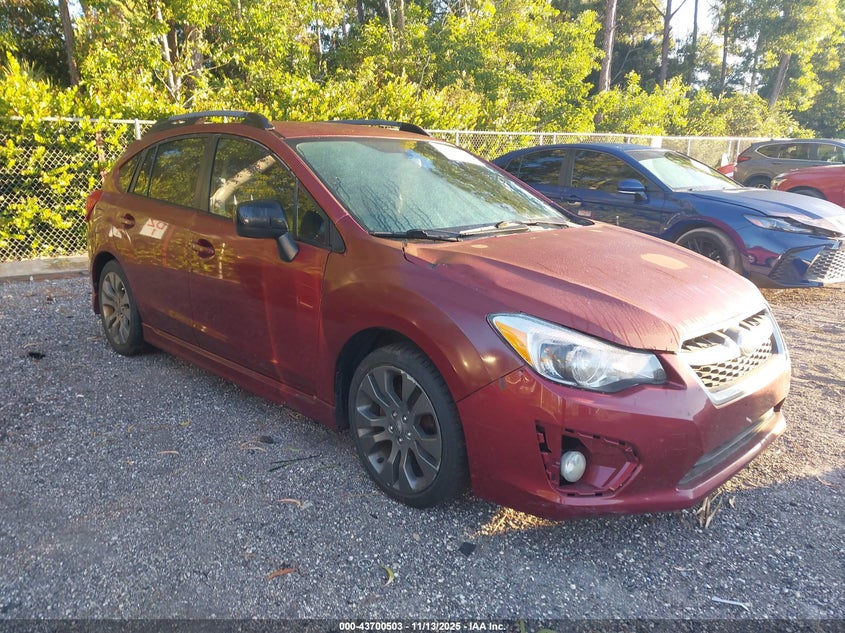2013 SUBARU IMPREZA 2.0I SPORT PREMIUM - JF1GPAL64DH840456