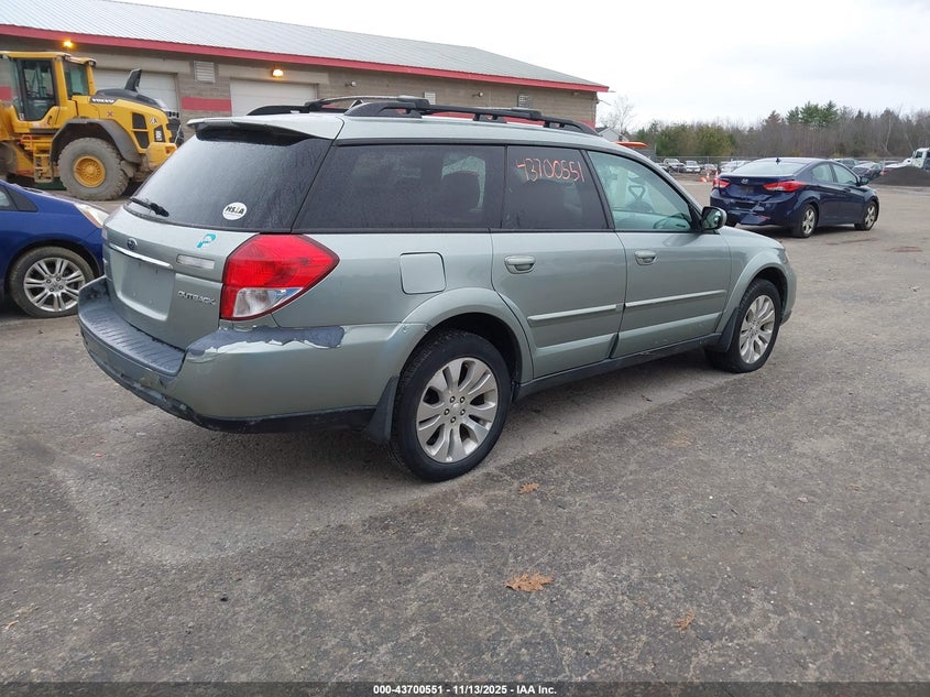 4S4BP66C097323599 2009 SUBARU OUTBACK photo no. 4