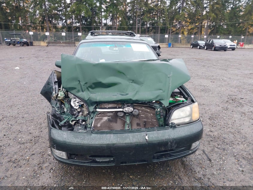 2002 Subaru Legacy Gt VIN: 4S3BH645727305077 Lot: 43700555