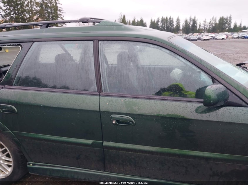 2002 Subaru Legacy Gt VIN: 4S3BH645727305077 Lot: 43700555