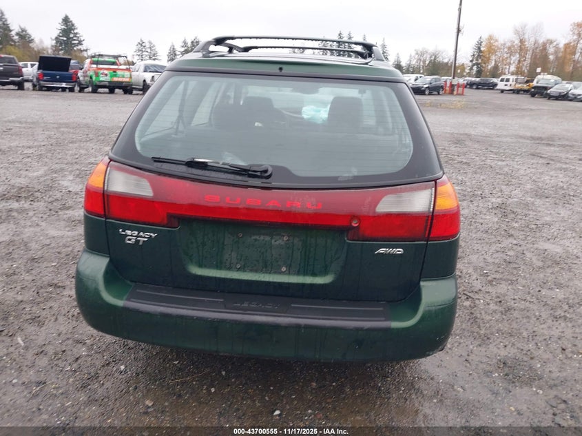 2002 Subaru Legacy Gt VIN: 4S3BH645727305077 Lot: 43700555