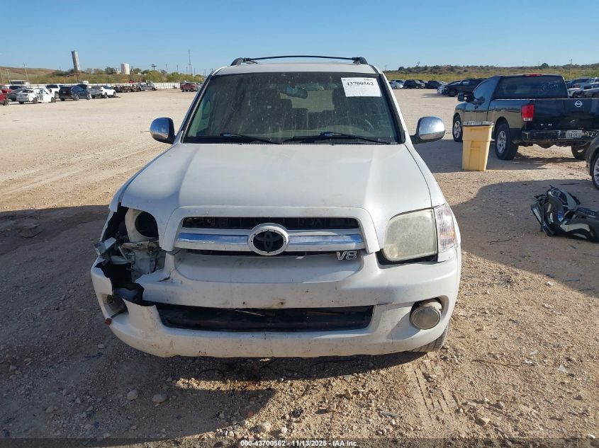 2007 Toyota Sequoia Limited V8 VIN: 5TDZT38A37S290674 Lot: 43700562