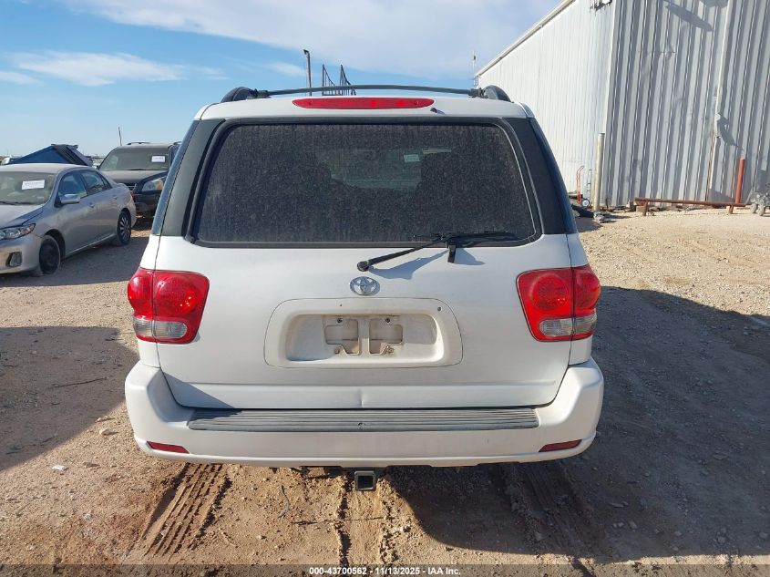 2007 Toyota Sequoia Limited V8 VIN: 5TDZT38A37S290674 Lot: 43700562