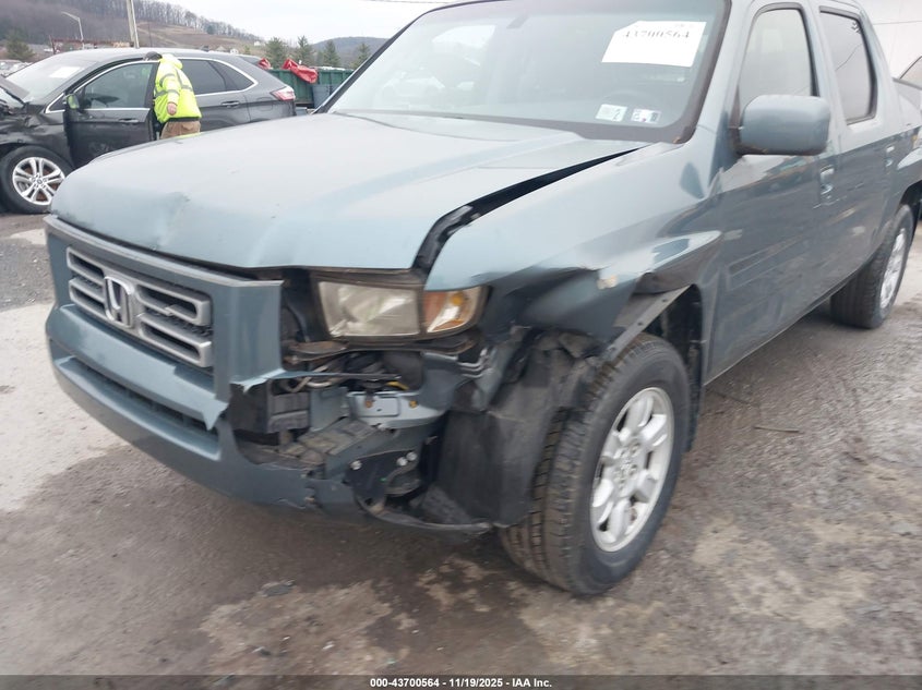 2006 Honda Ridgeline Rtl VIN: 2HJYK16596H560945 Lot: 43700564