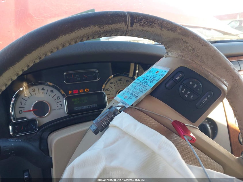 2008 Ford Expedition El Eddie Bauer VIN: 1FMFK18518LA54164 Lot: 43700588