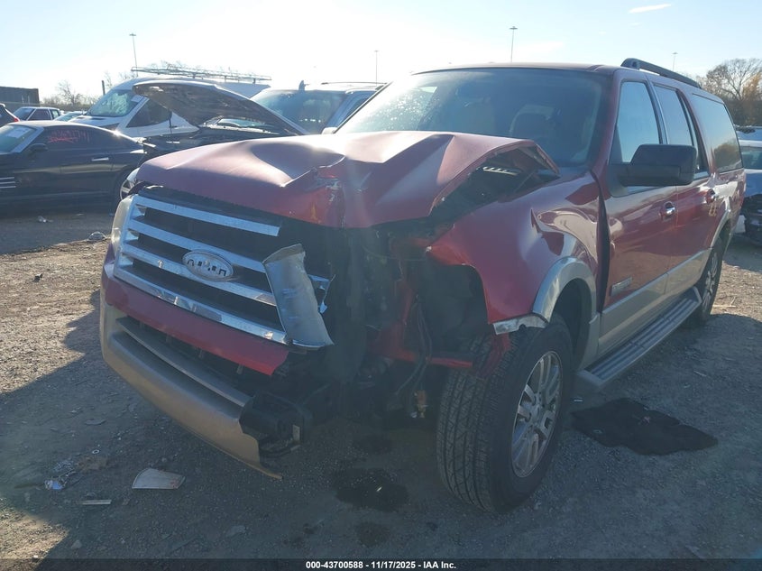 2008 Ford Expedition El Eddie Bauer VIN: 1FMFK18518LA54164 Lot: 43700588