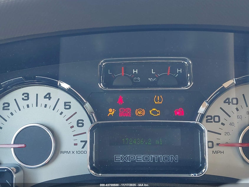 2008 Ford Expedition El Eddie Bauer VIN: 1FMFK18518LA54164 Lot: 43700588