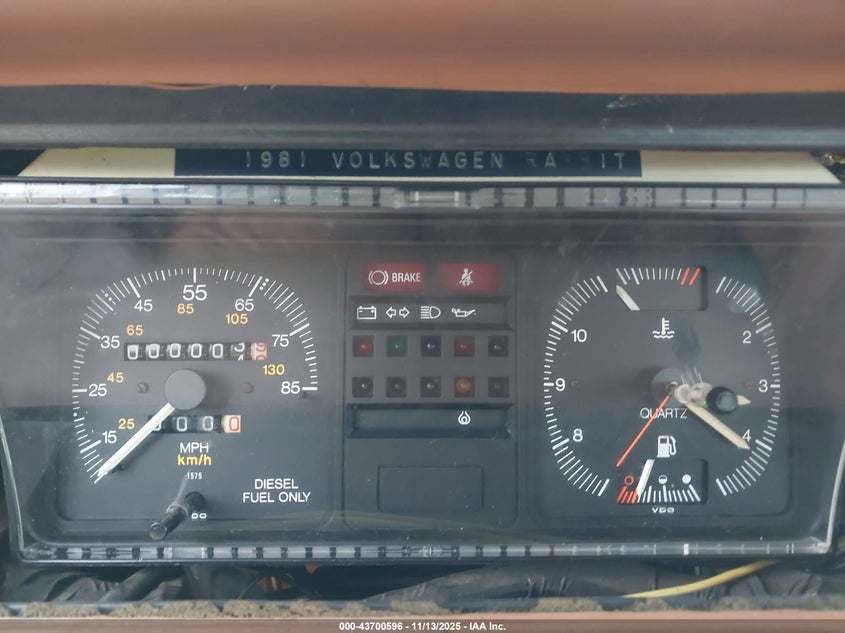 1V1KG0171BV133925 1981 VOLKSWAGEN GOLF photo no. 7