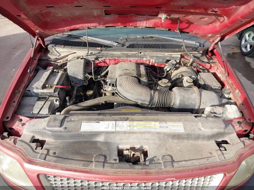 1999 Ford F-150 Lariat/Work Series/Xl/Xlt VIN: 1FTRX17W6XNA04697 Lot: 43700604