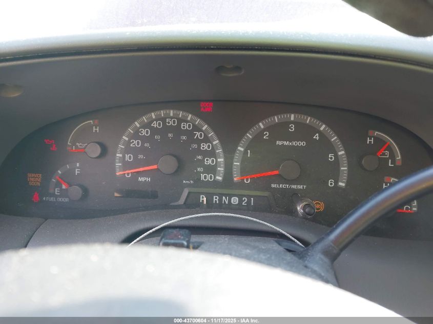 1999 Ford F-150 Lariat/Work Series/Xl/Xlt VIN: 1FTRX17W6XNA04697 Lot: 43700604