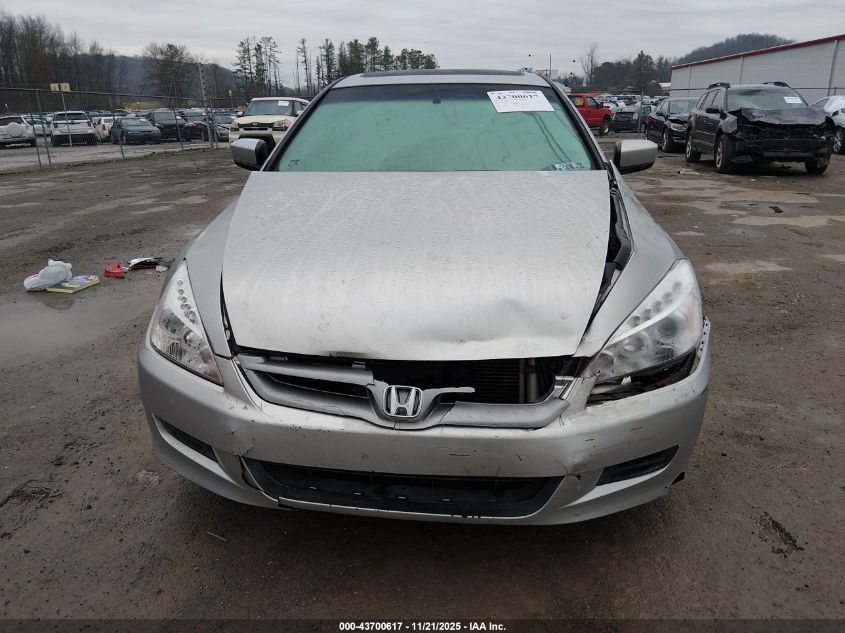 2007 Honda Accord 2.4 Ex VIN: 1HGCM72637A006022 Lot: 43700617