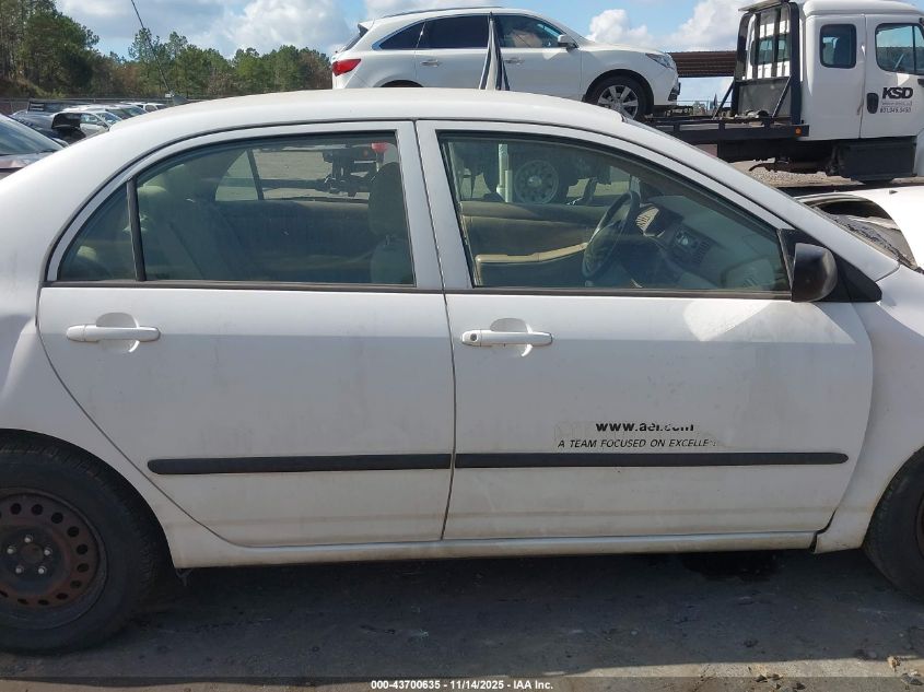 2006 Toyota Corolla Ce VIN: JTDBR32E360067760 Lot: 43700635