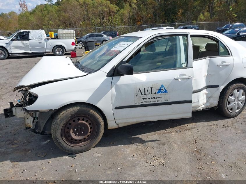 2006 Toyota Corolla Ce VIN: JTDBR32E360067760 Lot: 43700635