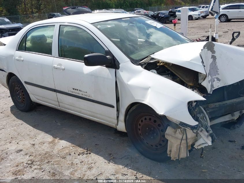 2006 Toyota Corolla Ce VIN: JTDBR32E360067760 Lot: 43700635