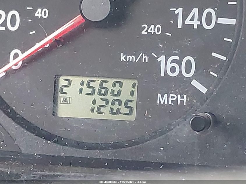 2001 Nissan Maxima Gle VIN: JN1CA31A11T112733 Lot: 43700680