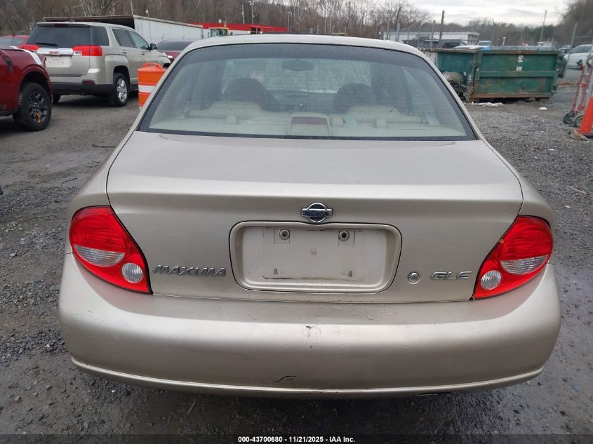 2001 Nissan Maxima Gle VIN: JN1CA31A11T112733 Lot: 43700680