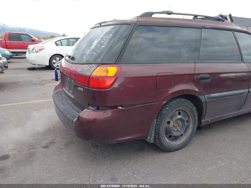 2000 Subaru Legacy L VIN: 4S3BH6352Y7309712 Lot: 43700690