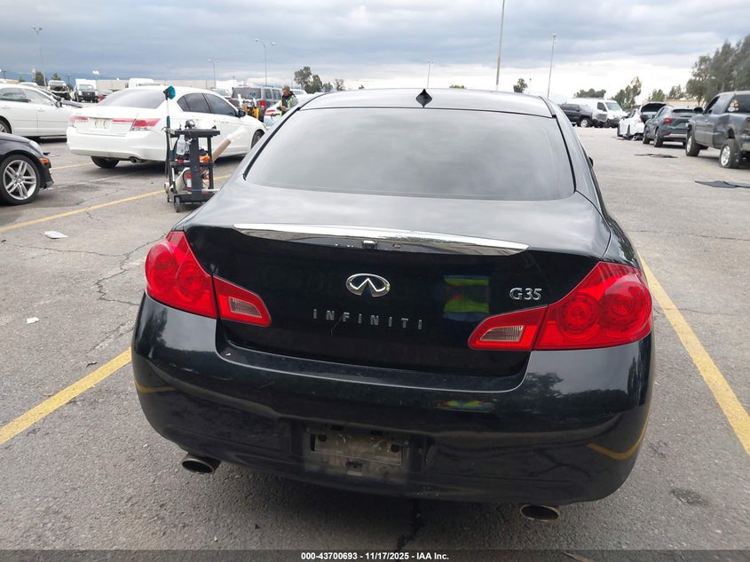 2008 Infiniti G35 Journey VIN: JNKBV61E48M207856 Lot: 43700693