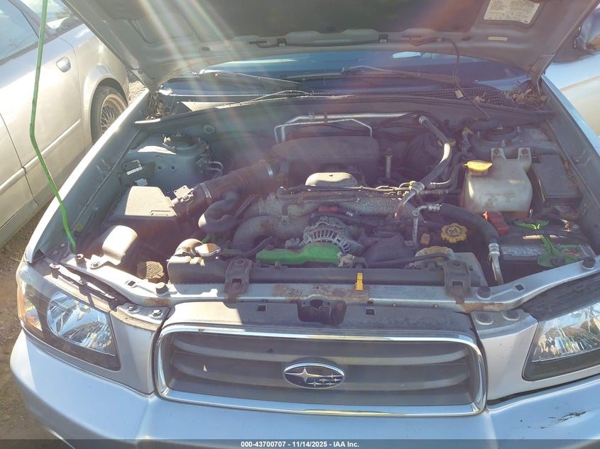 JF1SG65645H716175 2005 SUBARU FORESTER photo no. 10