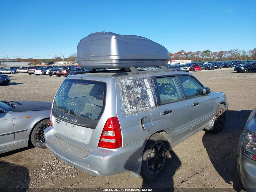 JF1SG65645H716175 2005 SUBARU FORESTER photo no. 4