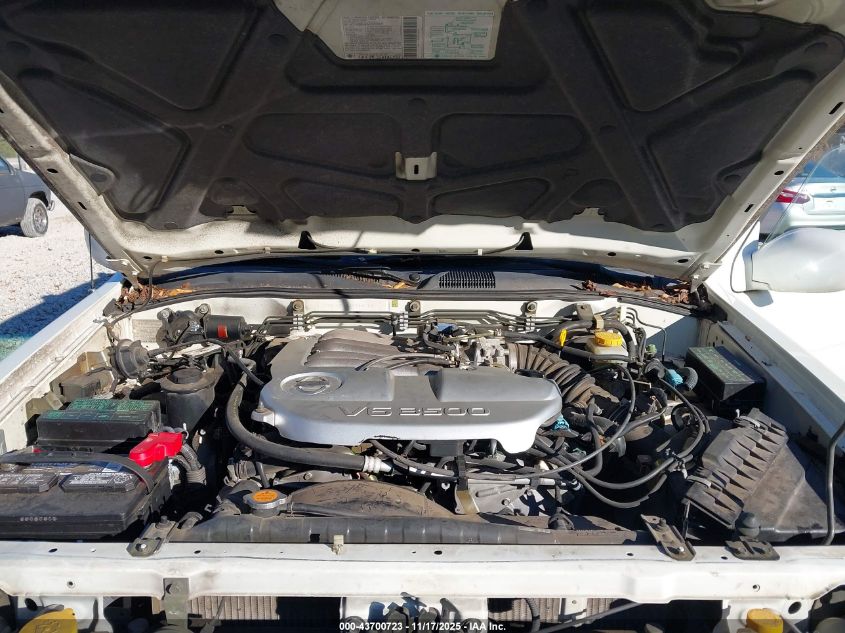 2002 Nissan Pathfinder Le VIN: JN8DR09X62W666064 Lot: 43700723