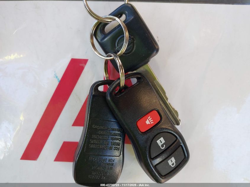 2002 Nissan Pathfinder Le VIN: JN8DR09X62W666064 Lot: 43700723