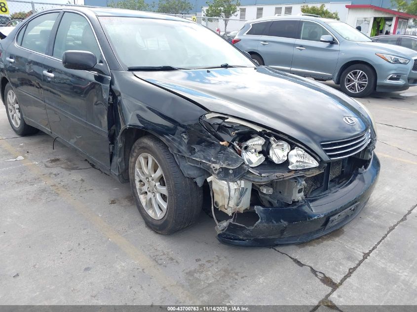 2003 Lexus Es 300 VIN: JTHBF30G135037571 Lot: 43700763